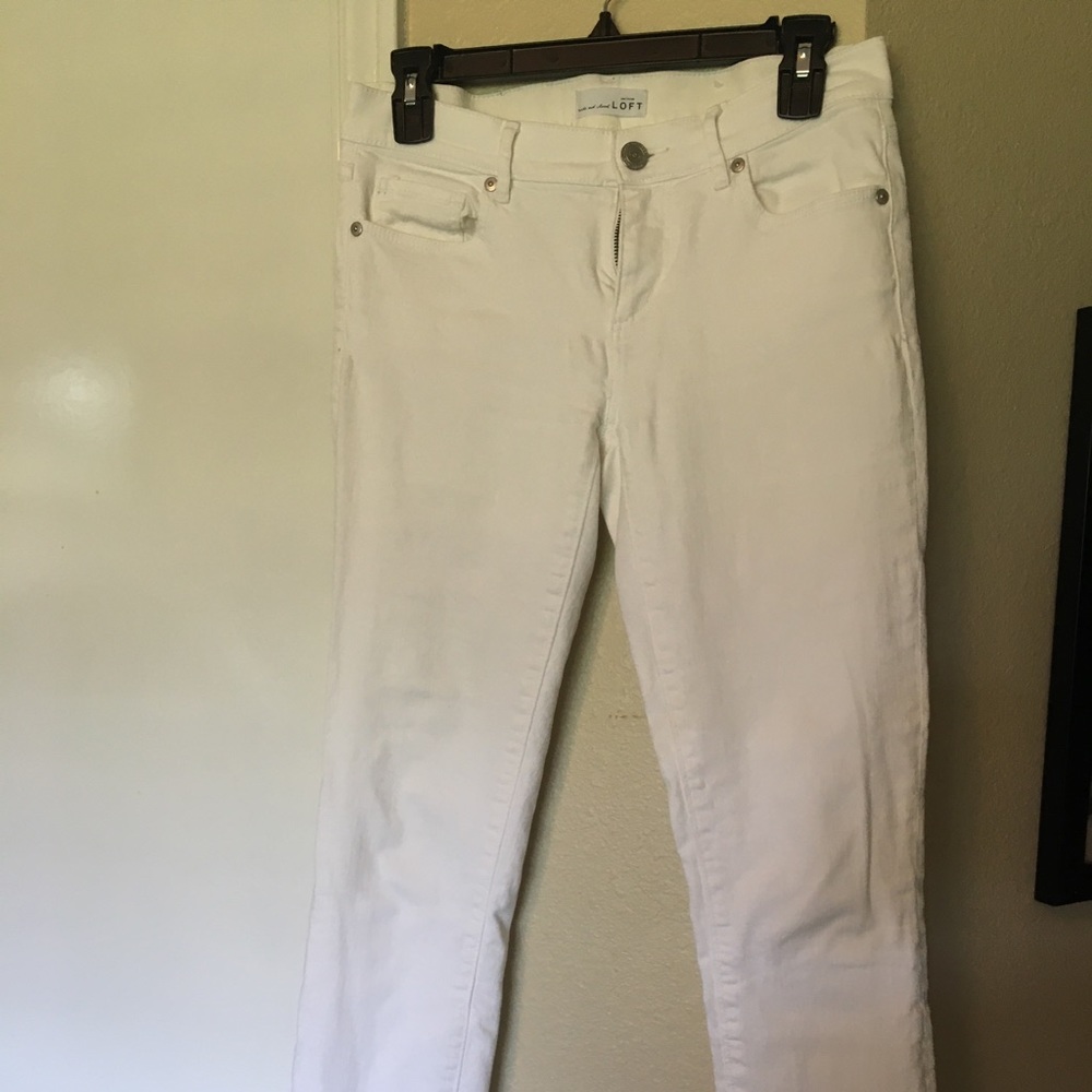 Ann Taylor Loft jeans, size 25, white